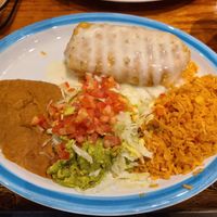 Vegan chimichanga grande at Cocina de Carlos in Perrysburg