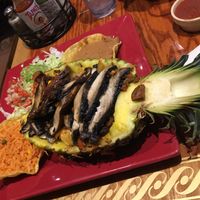Vegan Pineapple dish at Cocina de Carlos in Perrysburg