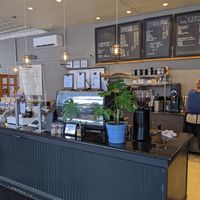 Nice setup at Black Kite Coffee and Pies in Toledo