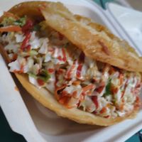 Breakfast taco at Umeke Market in Honolulu