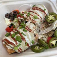 Crispy burrito  at Umeke Market in Honolulu