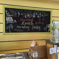 Umecke Market board at Umeke Market in Honolulu