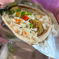 Falafel gyro    at Umeke Market in Honolulu