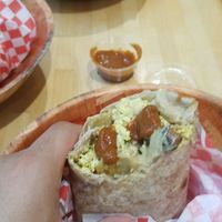 Best burrito ever at Umeke Market in Honolulu