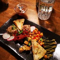 Vegetable selection at Aparaat in Tartu