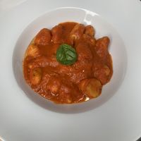 Pumpkin gnocchi  at San Andrea  in Gran Canaria