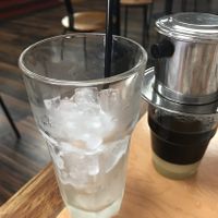 Vietnamese coffee  at Banh Mi Cafe in Torrensville