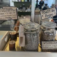 Local salt  at Dulcamara Bio Vegan Bistrot in Verona