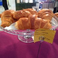 They have many vegan brioches! A cream filled one, nutella-type, berry, plain (regular and whole grain). Very nice, all organic and delicious.  at Dulcamara Bio Vegan Bistrot in Verona