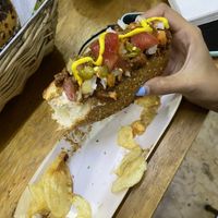 Hot dog (chili) at Viko in Mexico City