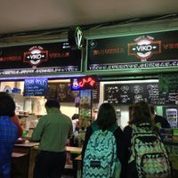 In the tunnel when you cross the streets  at Viko in Mexico City