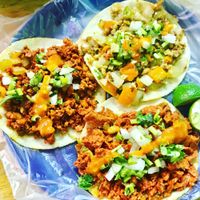 3 Street Tacos!  at Viko in Mexico City
