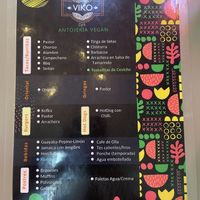 Prices are up on the board not the table menus for some reason - burritos 80P, tacos 25P ea  at Viko in Mexico City