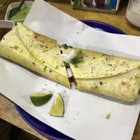 Burrito barbacoa at Viko in Mexico City