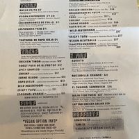 Soooooo many vegan options  at Johnny Tequilas in Roselle