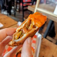 Vegan empanada at Johnny Tequilas in Roselle