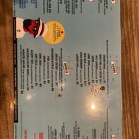 menu😄everything with asterisks is or can be made vegan! at Johnny Tequilas in Roselle