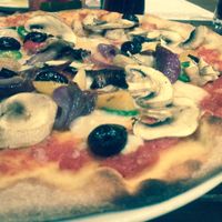 Vegan pizza at Zizzi - Queensferry St in Edinburgh