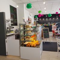 Inside Minka cafe at Minka Cafe in Gliwice