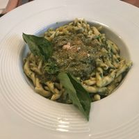 Pesto pasta at B12 in Toulouse