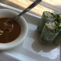 Shiitake goi cuon  at Magasin in New Orleans