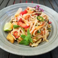 Noodle Salad at Moore & Moore Cafe in Fremantle