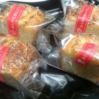 coconut and fruit cakes at Ajyari Ikeda at Ajyari in Osaka