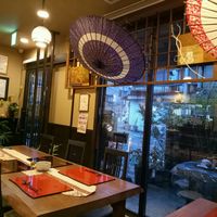 Rice set and bread set at Ajyari in Osaka