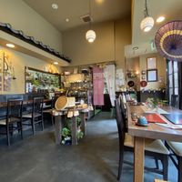 Beautiful interior at Ajyari in Osaka