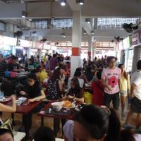 Alber Center Food Court seating area at 3 Dishes Rice 三样菜饭 - Bugis in Central Singapore