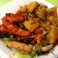 Chinese vegetarian food  at 3 Dishes Rice 三样菜饭 - Bugis in Central Singapore