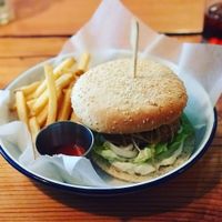 The INCREDIBLE Katsu Jack Burger  at Earth and Stars in Brighton