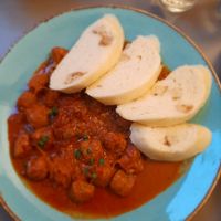 Goulash at Vegan's Prague in Prague