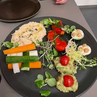 Starter plate  at Vegan's Prague in Prague