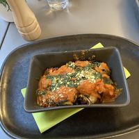 Lasagna  at Vegan's Prague in Prague