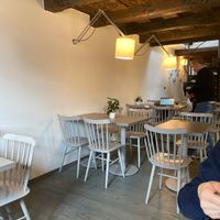 Nice room with beautiful ceiling at Vegan's Prague in Prague