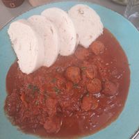 Segedin Goulash at Vegan's Prague in Prague