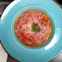 Borschtsch at Vegan's Prague in Prague