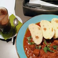 Goulash at Vegan's Prague in Prague