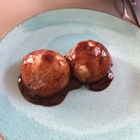 They also offer a variety of traditional deserts   at Vegan's Prague in Prague