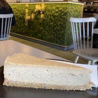 Salted caramel raw cake 😍  at Vegan's Prague in Prague