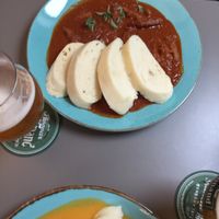 goulash at Vegan's Prague in Prague