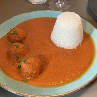 Lentil balls  at Vegan's Prague in Prague