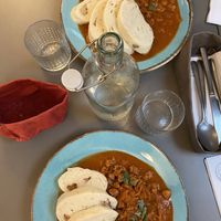 Cabbage goulash   at Vegan's Prague in Prague