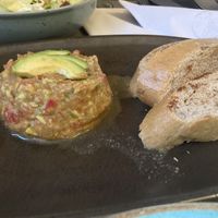 Avocado tartar   at Vegan's Prague in Prague