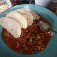 Vegan Goulash at Vegan's Prague in Prague