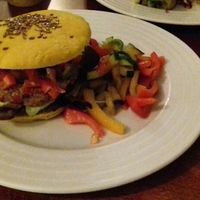 burger  at Vegan's Prague in Prague