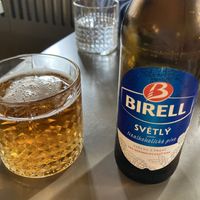 Non-alcoholic beer  at Vegan's Prague in Prague