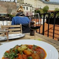 goulash at Vegan's Prague in Prague