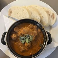 Goulash   at Vegan's Prague in Prague